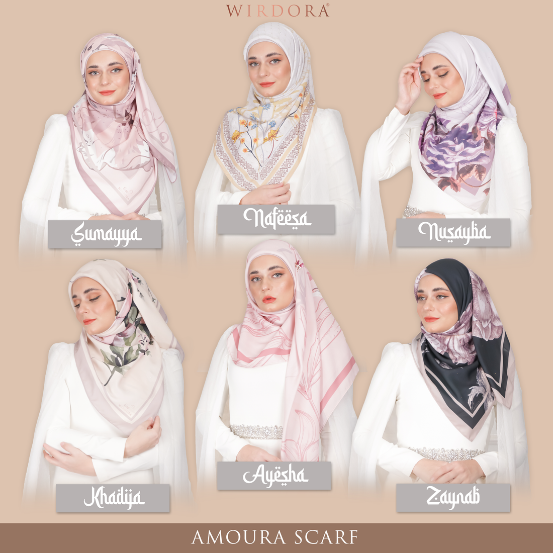 Beautify Your Syawal In Character & Charisma With Amoura Scarf